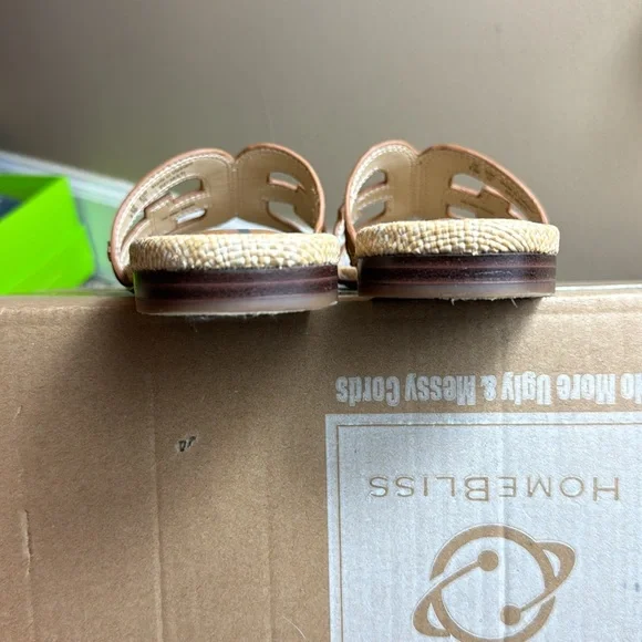 Sam Edelman • Women's Bay Slide Sandal • Bleached Beechwood Multi • Size 8.5 - Picture 4 of 16